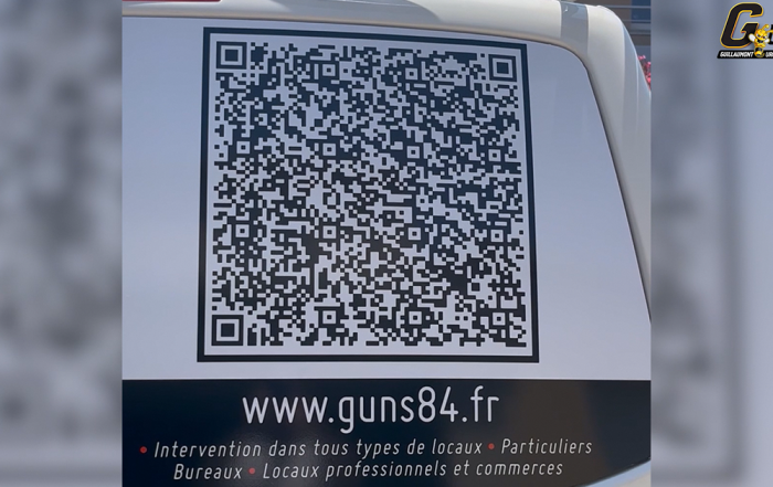 QR CODE - Nouveau design Guns84