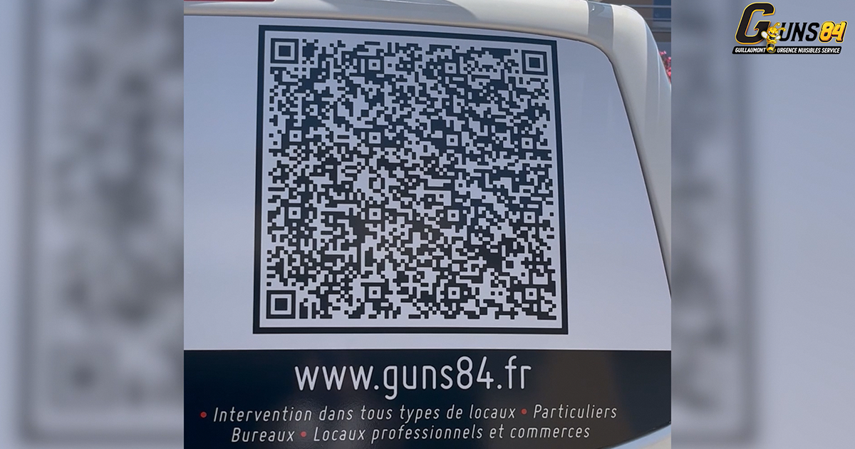 QR CODE - Nouveau design Guns84